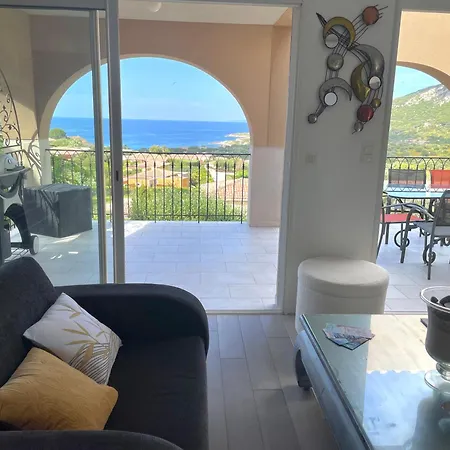 Bel Appartement, Terrasse Vue Mer, Sant Ambroggio * Lumio (Corsica)