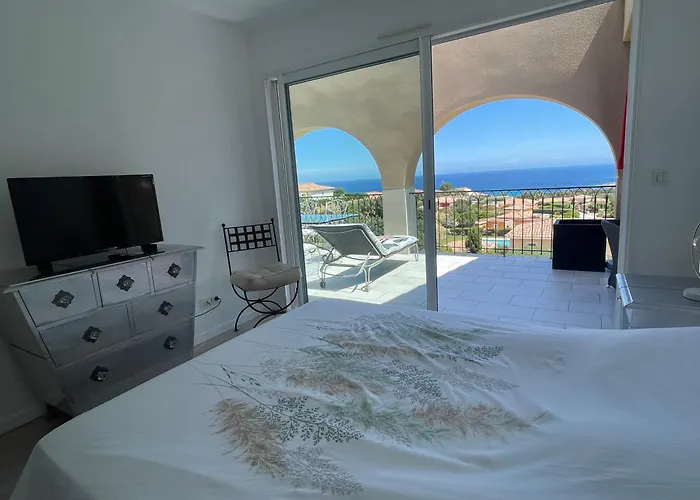 公寓 Bel Appartement, Terrasse Vue Mer, Sant Ambroggio *