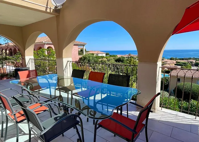公寓 Bel Appartement, Terrasse Vue Mer, Sant Ambroggio *