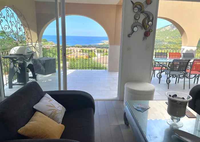 Bel Appartement, Terrasse Vue Mer, Sant Ambroggio * 卢米奥