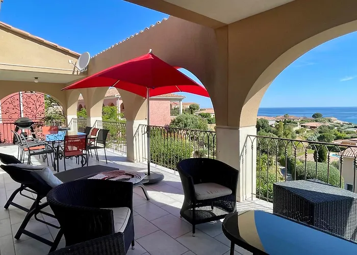 公寓 Bel Appartement, Terrasse Vue Mer, Sant Ambroggio